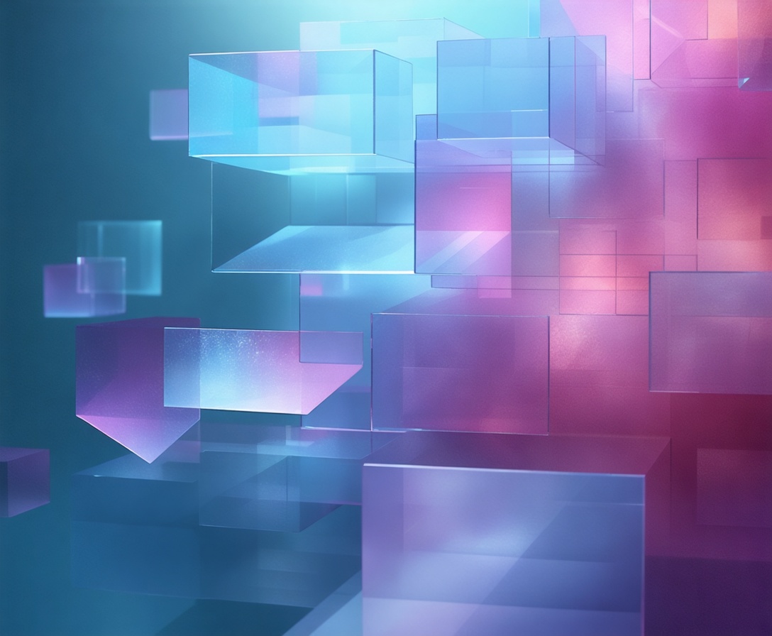 Abstract geometric patterns representing value and structured growth